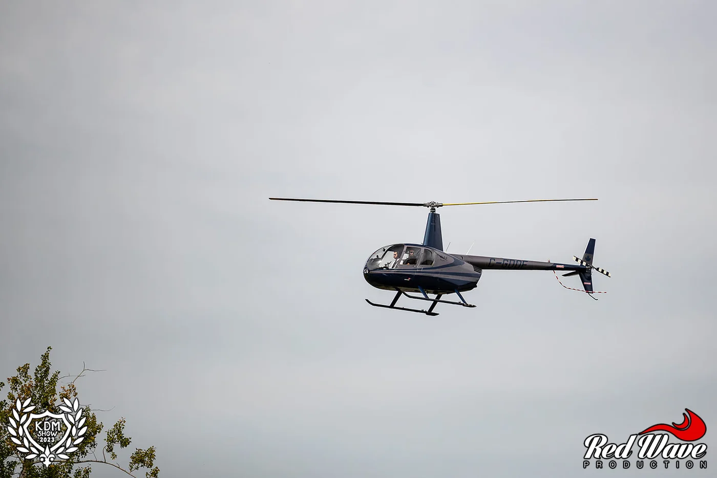 Hélicoptère au-dessus du KDM Show